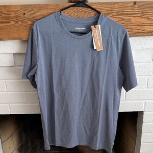 Jack & Jones Men's Blue Short Sleeve Tee